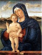 BELLINI, Giovanni Madonna with Blessing Child 23ru oil on canvas